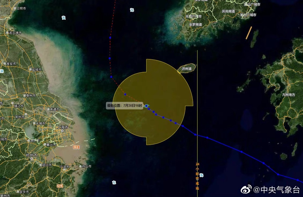 高温线|台风桑达风带雨送清凉 申城下周天气又要…