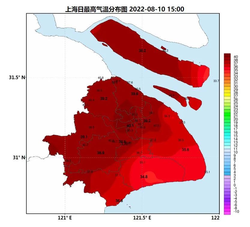 高温线|烧烤模式继续…上海未来2~3天将持续迎接40度