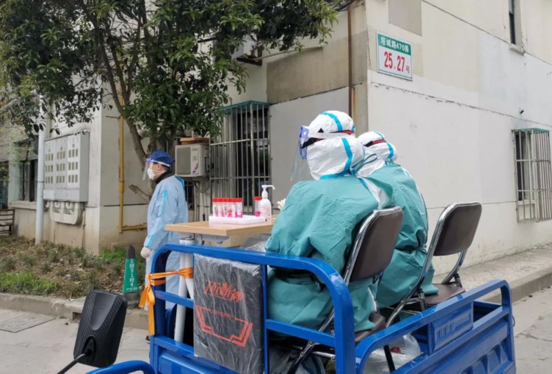 点位|直击新一轮核酸检测现场!上海嘉定竟是这样的