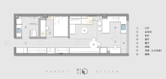 电视背景墙|35㎡小户型塞下3室2厅、8大功能区、四分离卫浴后，依然空荡荡？