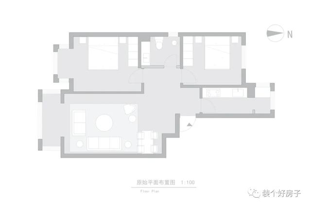 墙面|帝都夫妻买80㎡黑屋,住得超任性!0采光不砸墙,家具全要最大的