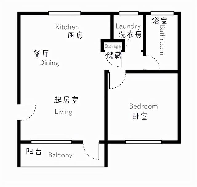 90后|90后买下49㎡小宅,硬是装出两房一厅,过上诗与远方的生活