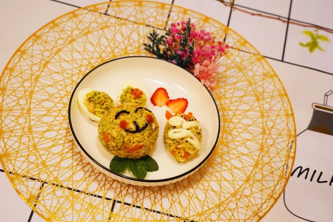 西兰花|上海人被隔离宅家美食系列 春日饭团简单做