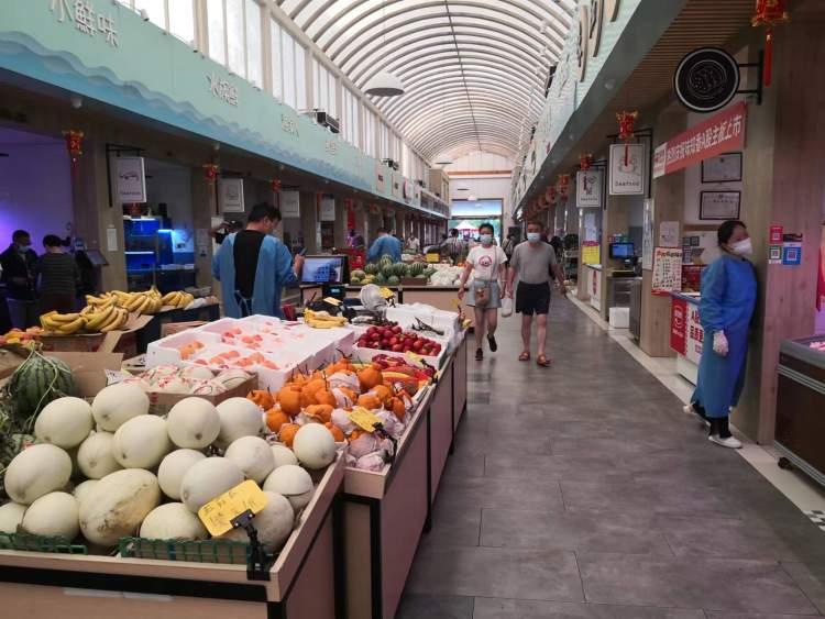 智能手机|活鱼活虾…沪菜市场逐步开放,老年人也很方便