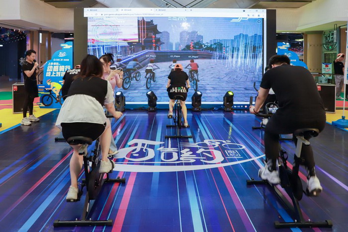 |跨城虚拟动感骑行 感受不一样的运动新方式