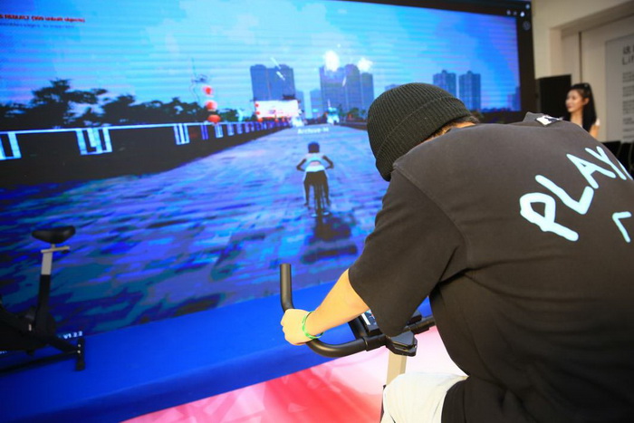 |跨城虚拟动感骑行 感受不一样的运动新方式