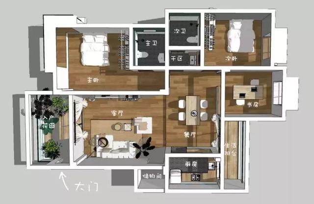 姑娘|两个设计师姑娘租下141㎡清水房，只花4W6打造梦想中的家