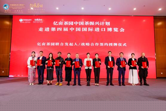 |“亿亩茶园”走进第四届进博会 荣耀发布品牌加盟